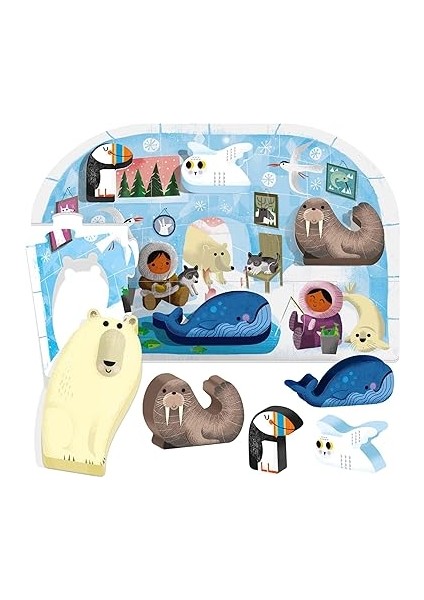 Montessori First Puzzle The Pole (2-4 Yaş) Puzzle fiyatları