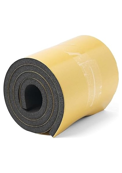 Araç Ses Isı Yalıtım Izolasyon Bandı En:20 cm Kalınlık:5 mm Uzunluk 1 Metre Kauçuk Sünger