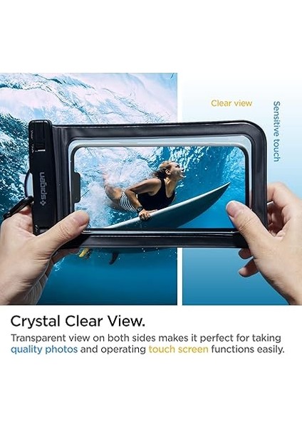 Aqua Shield Waterproof Ipx8 Sertifikalı Su Geçirmez Kılıf A601 Black - AMP04525 modelleri