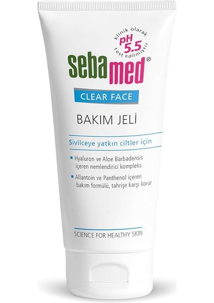 Sivilceye Yatkın Ciltler Için Etkili Hyalüronik Asit Içerikli Nemlendirici Etkili Bakım Jeli 50 ml
