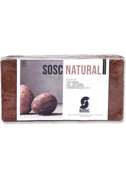 Hindistan Cevizi Kabuğu 10 Lt 600-650 gr