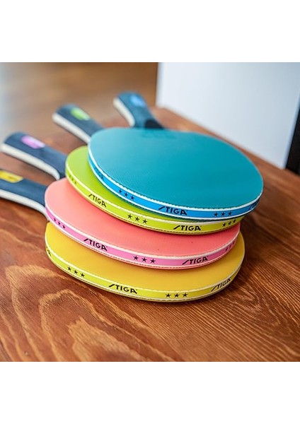 Saf Renk Advance Masa Tenisi Raketi - Performans Seviyesi Ping Pong Paddle fırsatları