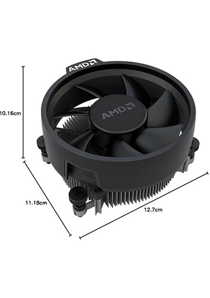 Racing Amd Wraith Stealth Soket Am4 4 Pin Konnektör Cpu Soğutucu Alüminyum Soğutucu ve 3,93 Inç Fan (Ince) fiyatları