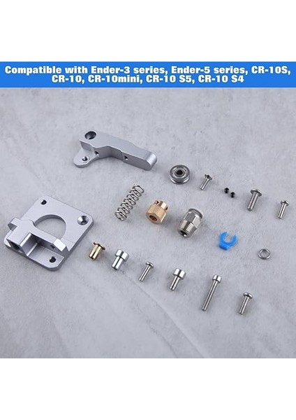 Resmi 3D Yazıcı Ekstrüder Seti, Upgrade Ender 3 Ekstrüder, Alüminyum Tahrik Beslemesi, 1,75 mm Filament Ekstrüder, Creality Ender 3, Ender 5, Cr-10 Serisi Için Metal Bowden Extruder fiyatları