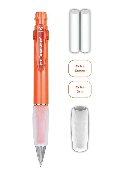 Deep Versatil Kalem 07MM- Toprak Tonları - Yedekli Set (Grip ve Silgi) Kiremit fiyatları