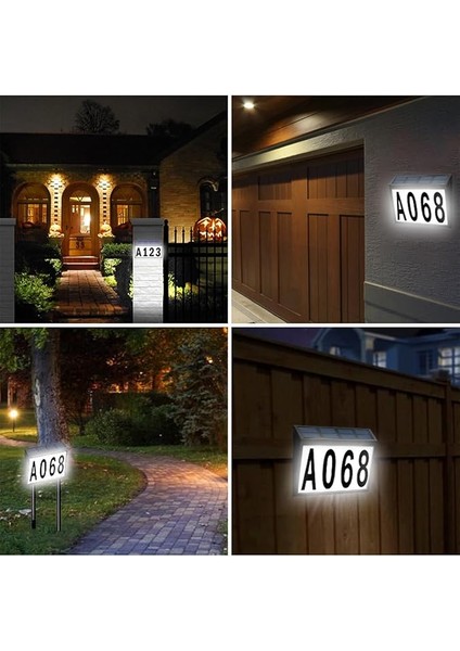Enerjili Bahçe Aydınlatması, Duvar Bahçe Işıkları (Kapı Numarası Tabelası) fırsatları