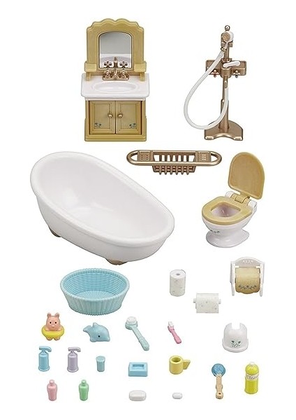 Families Banyo Seti Renkli 3+ fiyatları