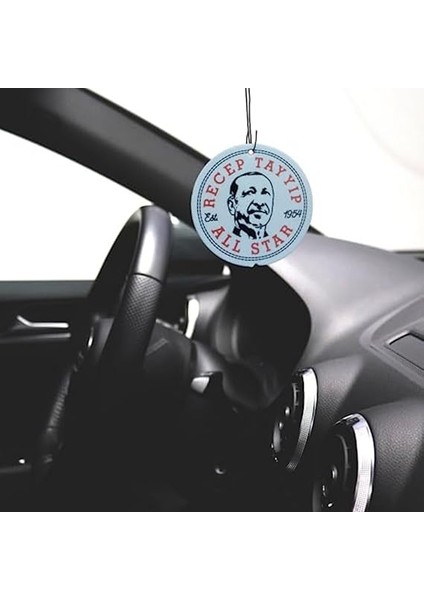 Tayyip Erdoğan 5'li Tasarımlı Araba Oto Oda Kokusu Aksesuarı Car Freshner fiyatları