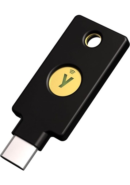 Yubikey 5c Nfc Iki Faktör Orijinallik USB ve Nfc Güvenlik Anahtarı
