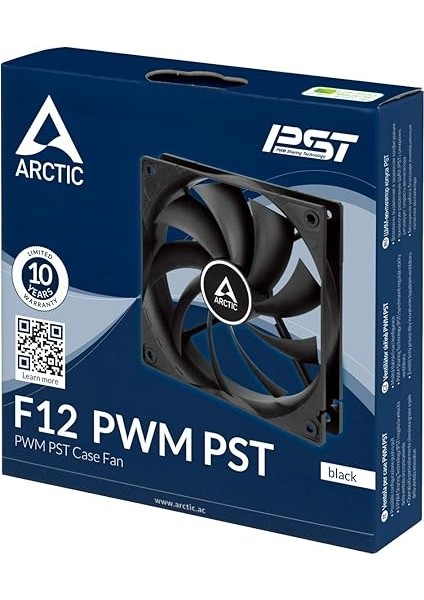 F12, 120MM 4pin Pwm, 1350 Rpm, Siyah Kanat Siyah Çerçeve Kasa Fanı (AR-ACFAN00203A) fırsatları