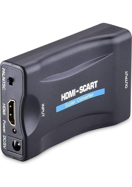 4363 HDMI To Scart Av Video Çevirici Skart Dönüştürücü Adaptör fiyatları