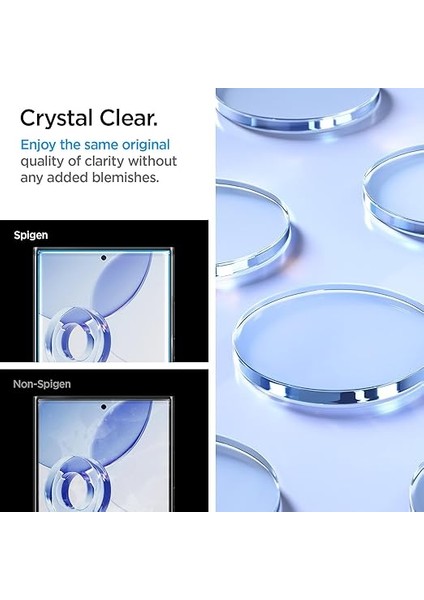 Galaxy S24 Ultra Cam Ekran Koruyucu Kolay Kurulum Glas.tr Ez Fit Hd (2 Adet) - AGL07495 fırsatları