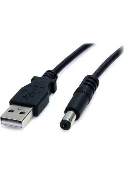 Com USB 2.0 Auf Typ N Kablo – USB A Dc 5 V 5,5 mm Fiş Güç Kablosu Fiş 2 M