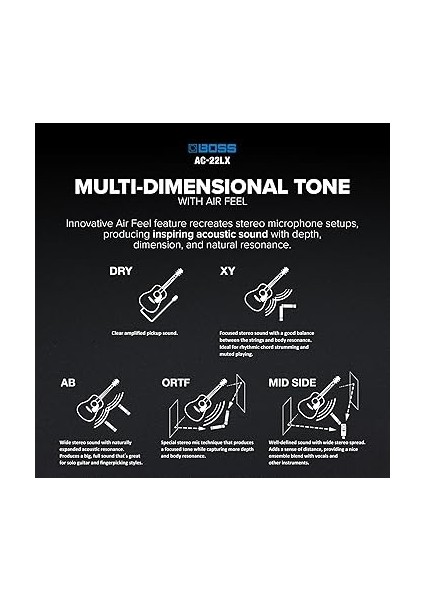 AC-22LX Akustik Gitar Amfisi modelleri
