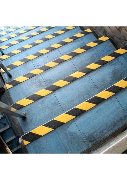 Evi Merdiven Kaydırmaz Bant Sarı-Siyah Iç ve Dış Zemin Yapışkanlı Kaymaz Bant (50MM x 15MT) fırsatları