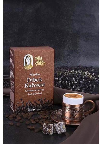 Sultan Mardin Dibek Kahvesi 250 G Paket - Otantik ve Geleneksel Zengin Lezzet - Menengiç, Türk Kahvesi ve Kakule Olmak Üzere Farklı Bileşen Içerikli indirimleri