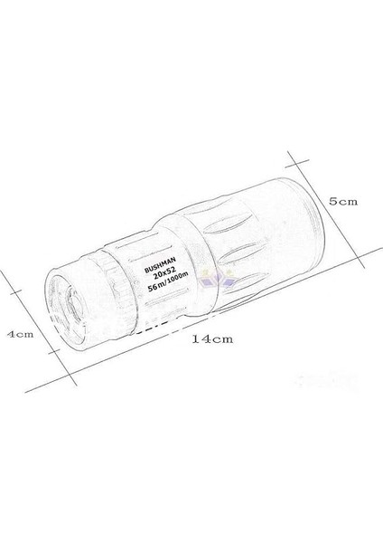 20X52 Tek Gözlü Çift Odak Ayarlı Dürbün fiyatları