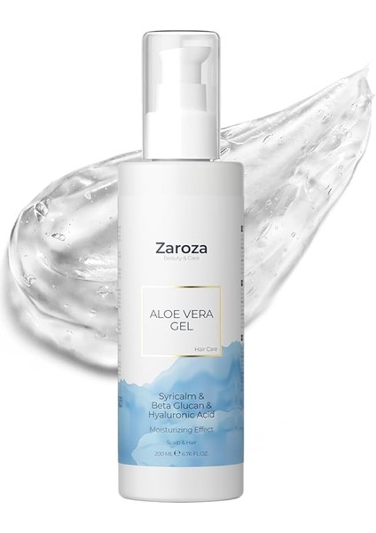 Nemlendirici Aloe Vera Jel Hassas Saç Derisi Için 200 ml