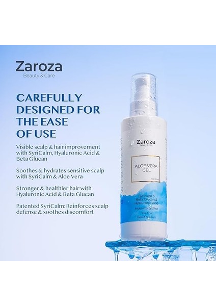 Nemlendirici Aloe Vera Jel Hassas Saç Derisi Için 200 ml fırsatları