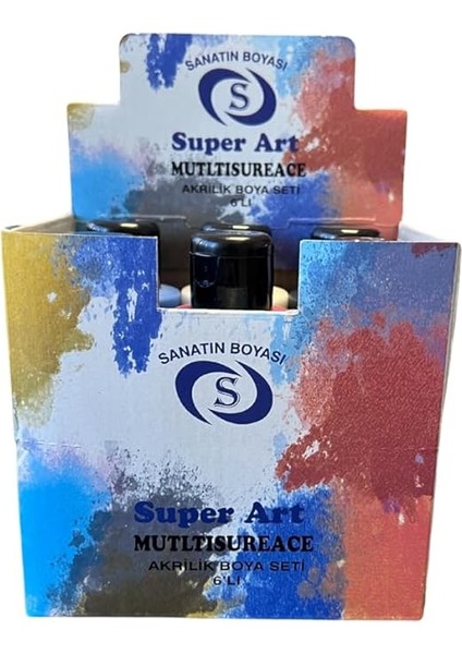 Akrilik Boya Seti 6'lı 6X100 ml fiyatları