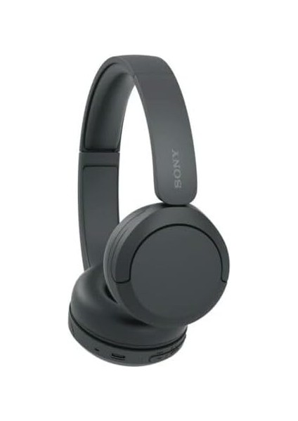 WH-CH520 Kablosuz Bluetooth Kafa Kulaklığı, Ses, Hafif Tasarım, 50 Saat Pil, Hızlı Şarj, Ekolayzır, Net Aramalar, Ios ve Android - Siyah indirimleri