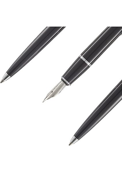 Vintage 33 Dolma Kalemtükenmez Kalemversatil Kalem Takım Siyah fırsatları