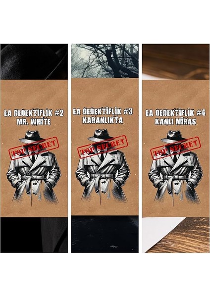 Dedektif Oyunu Seri Katil Davası, Suçluyu Bulma, Çözülemeyen Davalar2