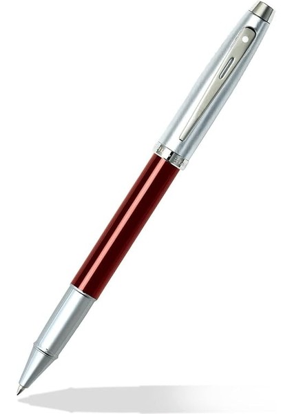 93071 Sheaffer 100 Roller Kalem Kırmızı Krom