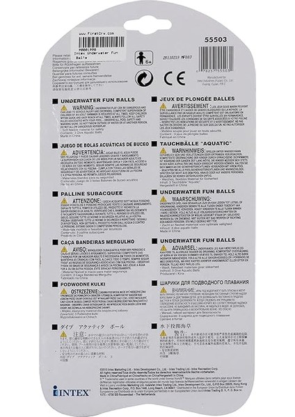 Underwater Fun Balls Su Altında Eğlence Topları fırsatları