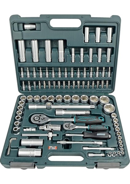 Mannesmann M98410 Lokma Anahtar Seti, 94 Parça