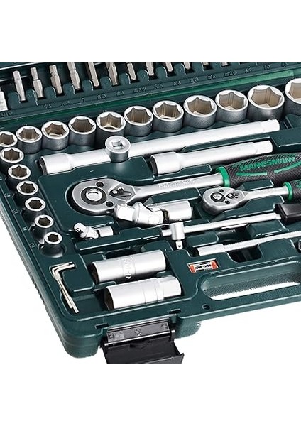 Mannesmann M98410 Lokma Anahtar Seti, 94 Parça indirimleri