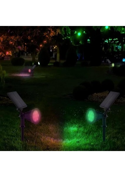 Güneş Enerjili Renk Değiştiren 7 Ledli Bahçe AYDINLATMA/GT-SL04 indirimleri