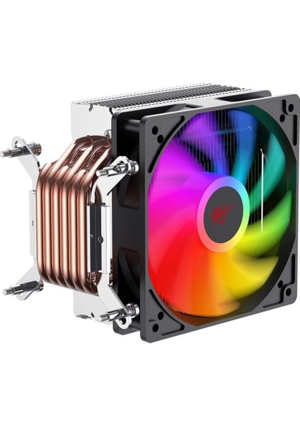 Gamenote F2005 120MM Rgb Işlemci Fanı Bakır Boru Intel LGA1700