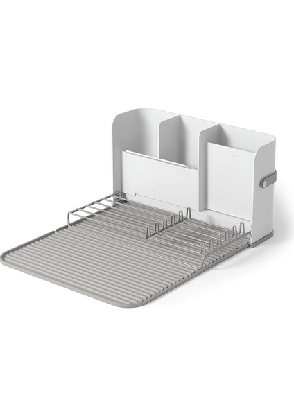 Sling Bulaşıklık, Katlanabilir Bulaşık Kurutucu, Caddy, Beyaz/gri