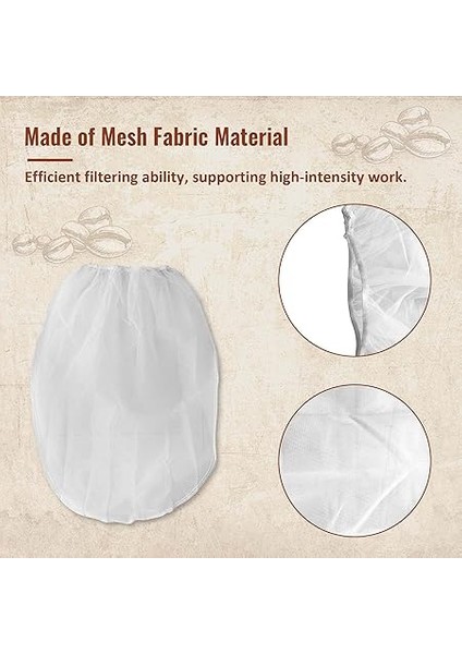 Brew Kahve Filtre Torbası Toddy Soğuk Demleme Sistemi ile Uyumlu 5 Galon Ticari Bira Üreticileri Için, Yıkanabilir ve Yeniden Kullanılabilir, 2 Paket fırsatları