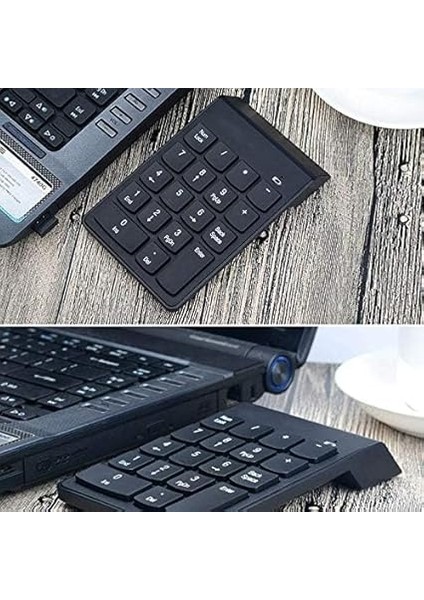AL-2021 USB Numpad Keypad Kablosuz Numerik Klavye USB Numaratör Tuş Takımı indirimleri