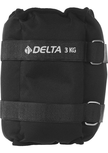 El Ayak Bilek Kas Güçlendirici Ağırlık Seti,2 x 3 Kg,siyah modelleri