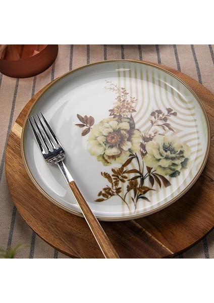 Porselen Moderna 6 Kişilik 19 cm Pasta Takımı Nostalji fırsatları