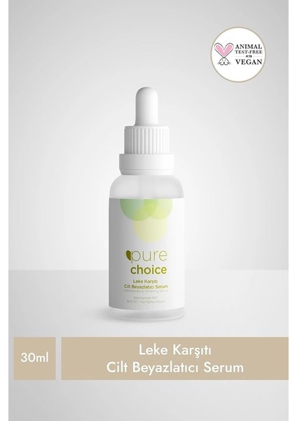 Choice Leke Karşıtı Cilt Beyazlatıcı Serum 30 Mililitre fiyatları