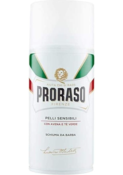 Tıraş Köpüğü - Yeşil Çay ve Yulaf Özlü, 300 ml