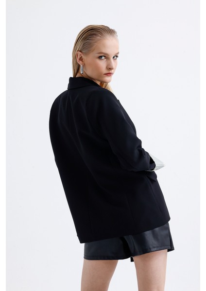 Astarı Çizgili Blazer Ceket modelleri