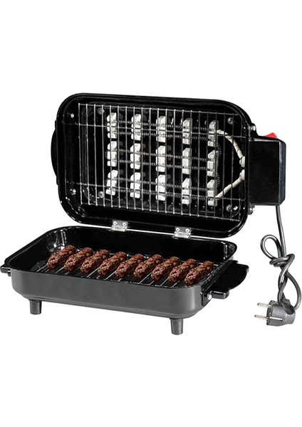 Tel Rezistanslı Elektrikli Telli Izgara Mangal Barbekü Standart Boy