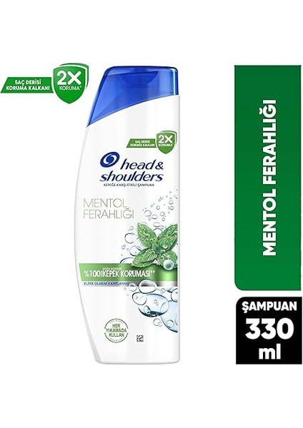 &amp; Shoulders Mentol Ferahlığı Kepek Karşıtı Şampuan 330ML fiyatları