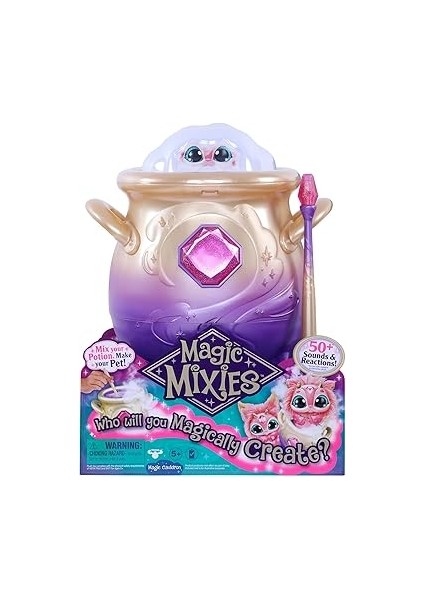 Mixies -Sihirli Mixies Interaktif 8 Inç Pembe Peluş Oyuncak ile Büyülü Misting Caldron fiyatları