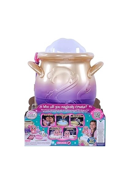 Mixies -Sihirli Mixies Interaktif 8 Inç Pembe Peluş Oyuncak ile Büyülü Misting Caldron fırsatları