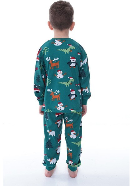 Kız Çocuk Pijama Takımı - Erkek Çocuk Pijama Takımı 3- 8 Yaş Aralığı - Yılbaşı -Yeni Sezon %100 Pamuk - Yeni Yıl-Hediyelik - Uzun Kollu Takım modelleri