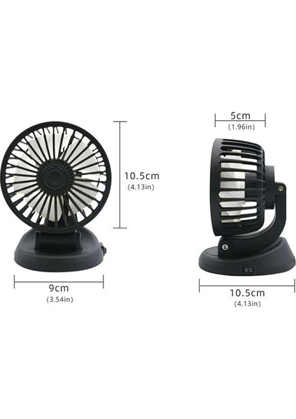 Vantilatör Tekli 12V Çakmak Girişli indirimleri