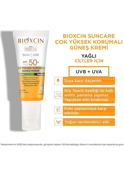 Sun Care Çok Yüksek Korumalı Yağlı Ciltler Için Güneş Kremi Spf 50+ fırsatları