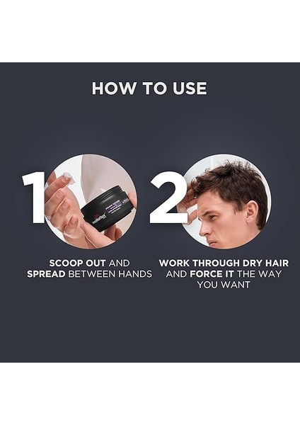 Wellaflex Men Mat Saç Şekillendirici Wax 75 Mililitre fırsatları