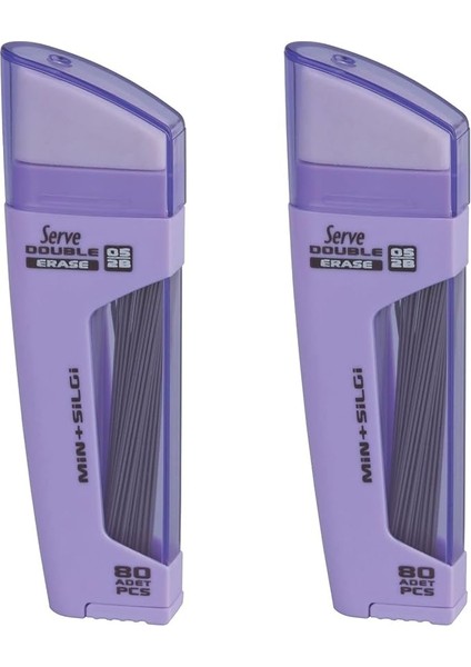 Dble Mek Kur Klm Ucu-Slg 05MM Lavanta 2lı Set